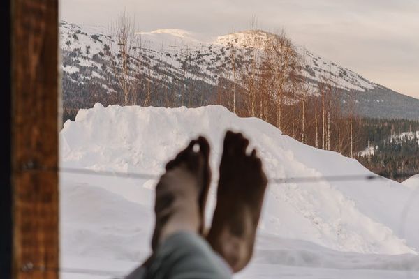 Person feeling vibrant and energetic after a morning routine.